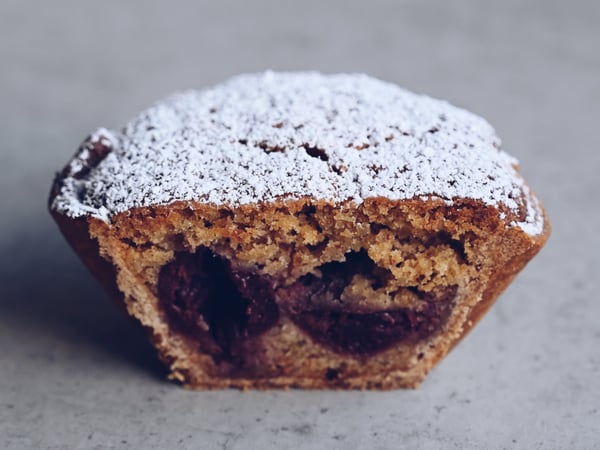 Cherry and Almond Mini Tart