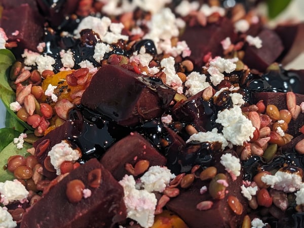 Balsamic Beetroot & Feta Salad | GF - Vego - Halal