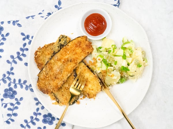 Eggplant schnitzel