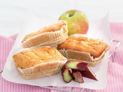Apple & Rhubarb Cake (Gluten Free)