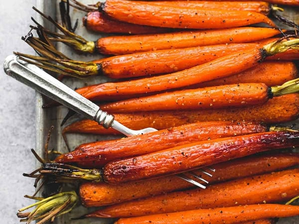 Honey Mustard Glazed Carrots