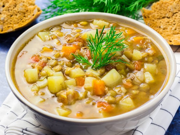 Moroccan Lentil And Potato Stew