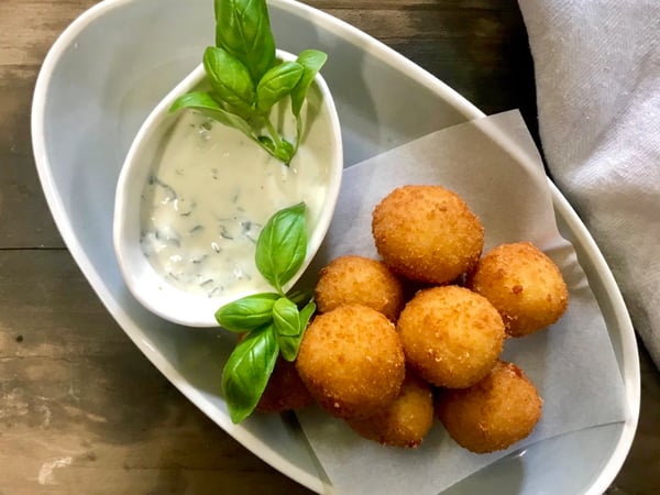 Arancini Balls - Pumpkin & Mozzarella