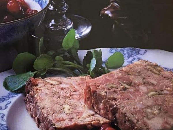 Country style Pork Terrine with fresh herbs