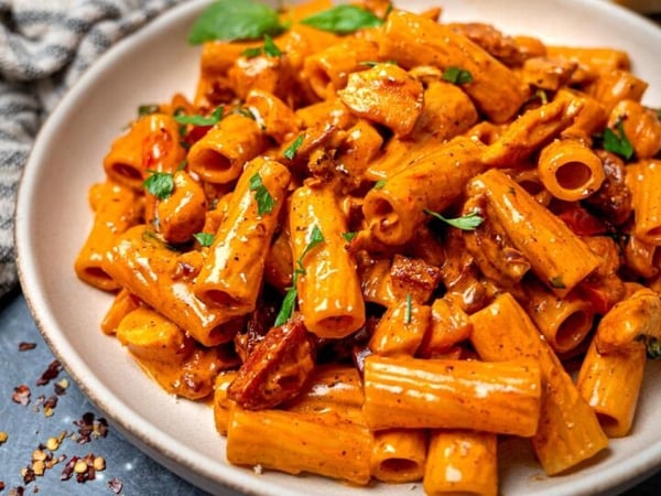 Creamy Tomato Chorizo & Bacon Pasta Sauce