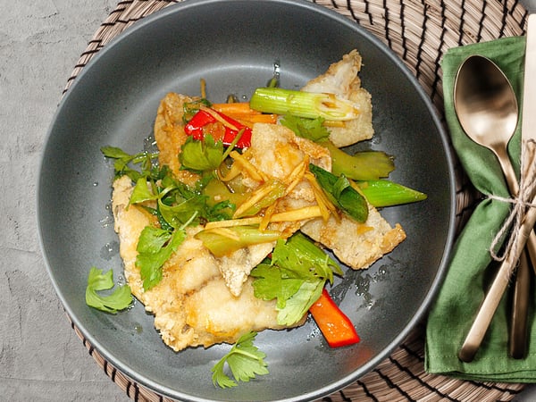 Ginger Fish Stir Fired