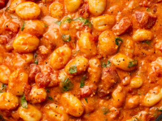 Gnocchi with Tomato Ragu