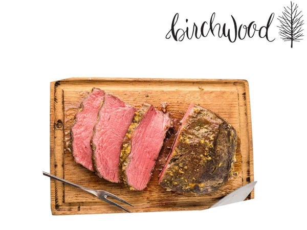 Mustard Crusted Black Angus Beef Striploin