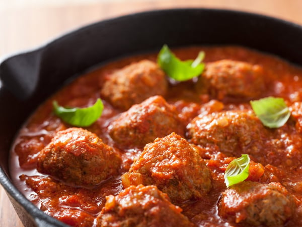 Meatballs in Napoli Sauce