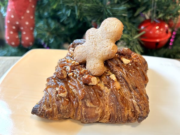 Peanut & Miso Caramel Croissant