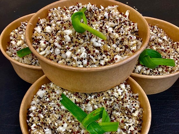 Cauliflower and Quinoa "Rice"