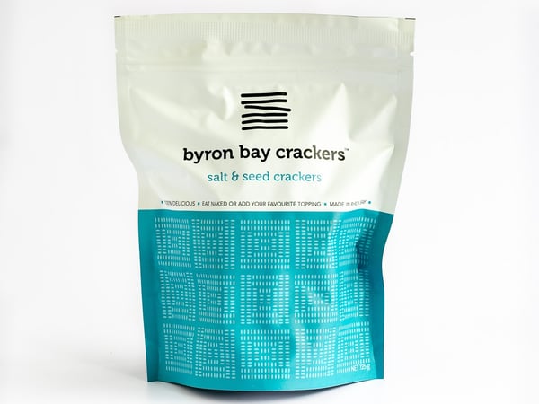 Byron Bay Crackers - Salt & Seed Cracker (125gm)