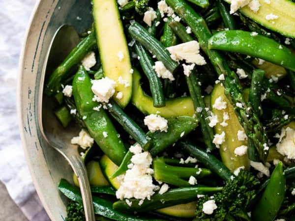 Mixed Greens with goat's feta