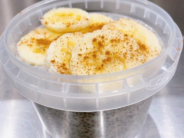 Chia Pudding with Banana & Cinnamon