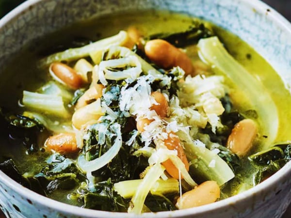 Cannellini Bean & Silverbeet Soup