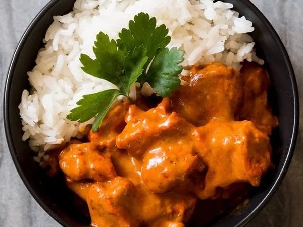 Butter Chicken with Jasmine Rice