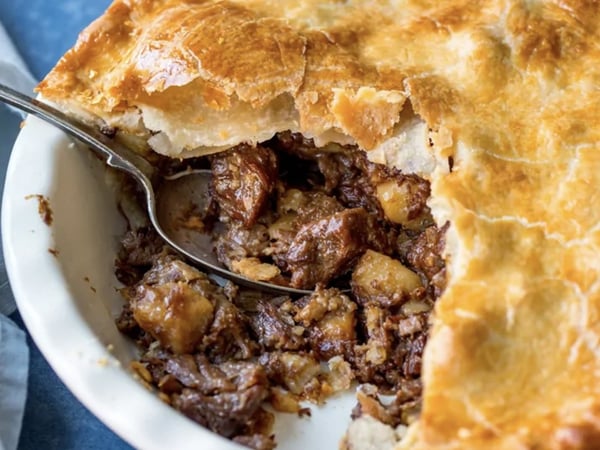 Lamb, Potato & Rosemary Pie