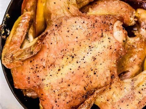 Lemon & Garlic Roasted Chicken 
