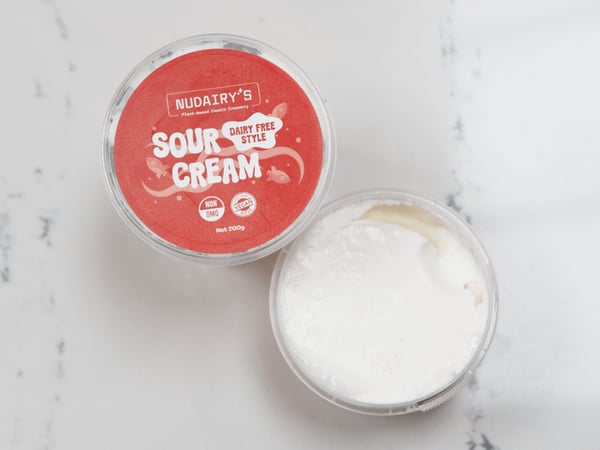 Nudairy Dairy Free Sour Cream (200g)