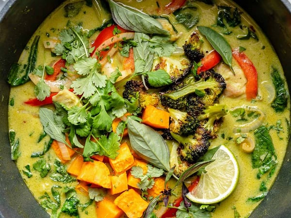 Thai Green Vego Curry - FREEZER STOCK