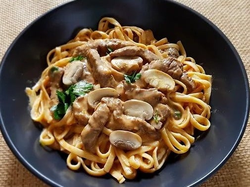 Beef Stroganoff