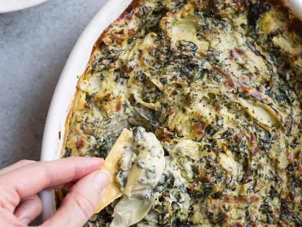 Spinach artichoke dip