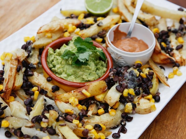 Loaded Mexican fries