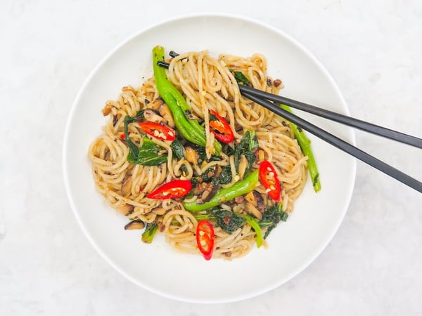 Chinese black bean noodles