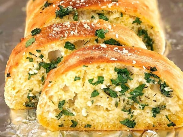 Garlic & Herb Ciabatta Bread