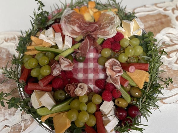 Christmas Wreath Platter