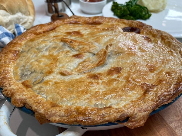 Steak and Mushroom Pie