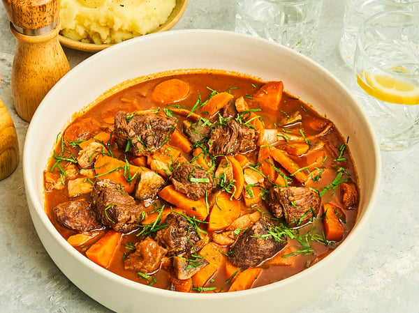 Braised Beef in Red Wine Family