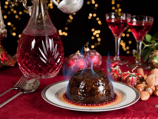 Farmhouse Plum Pudding