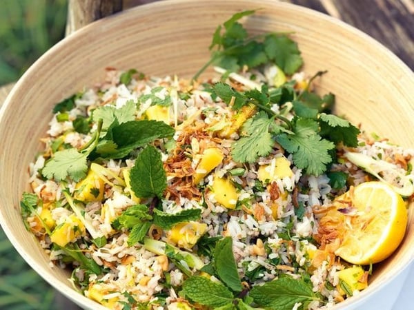 Tropical Rice Salad