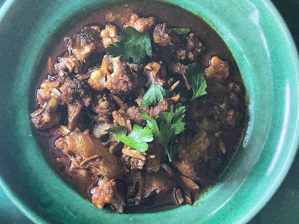 Cauliflower Stew with Riz