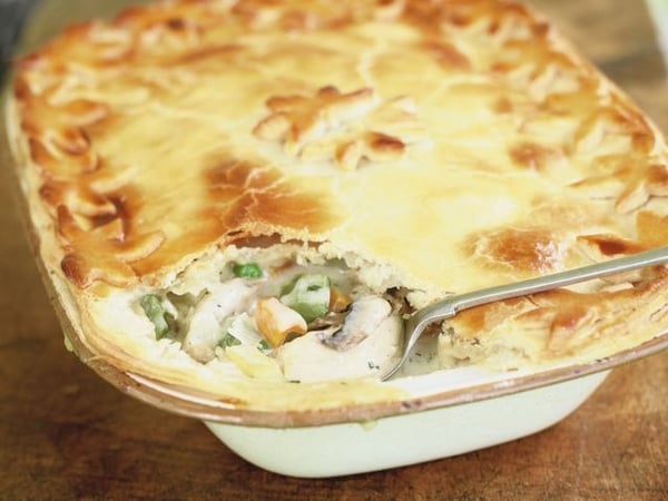 Country Chicken and Vegetable Pot Pie