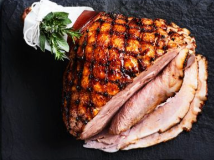 9-10kg Whole studded & glazed ham on the bone