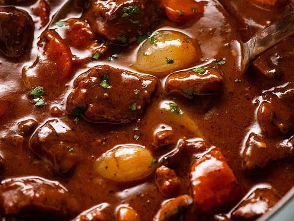 Beef Bourguignon Braise