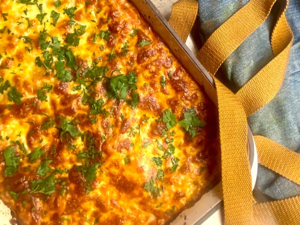 Beef and Spinach Cannelloni