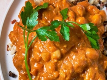 Pumpkin, Chickpea & Coconut Curry