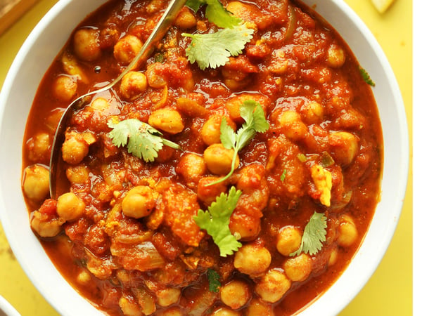 Chana Masala with Cumin Rice