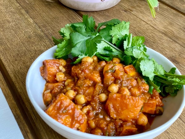 FROZEN Fragrant Roasted Pumpkin Tagine with Coriander