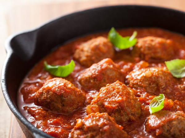 Italian Meatballs in Napoli Sauce (Pork & Veal)