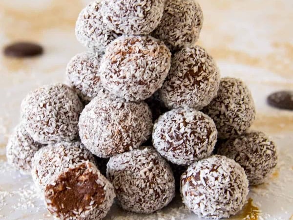 Coconut Chocolate Truffles