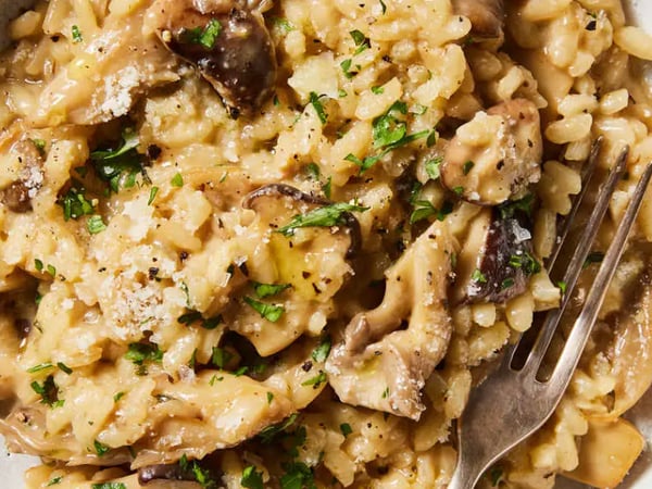 Mixed Mushroom and Thyme Risotto