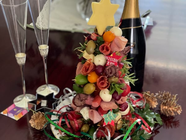 Christmas Charcuterie Tree