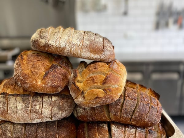 Sourdough garlic bread