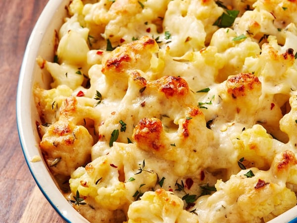 Cauliflower Au Gratin