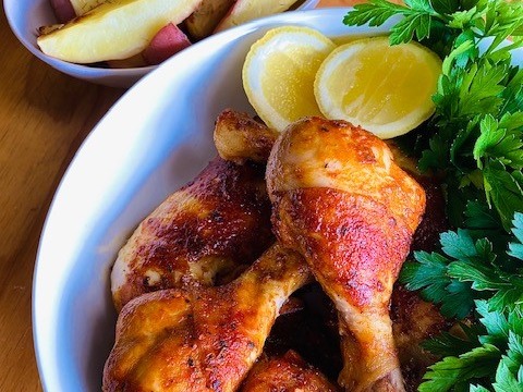 Peri Peri chicken w/ Potato Wedges