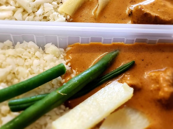 Butter Chicken with Cauliflower Rice KETO